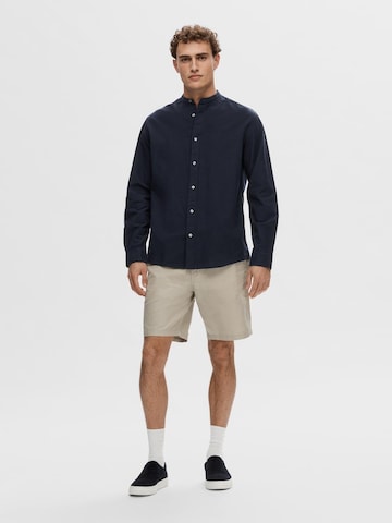 SELECTED HOMME Regular fit Overhemd in Blauw