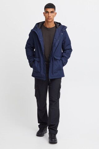 North Bend Winterparka 'NBMalik' in Blauw