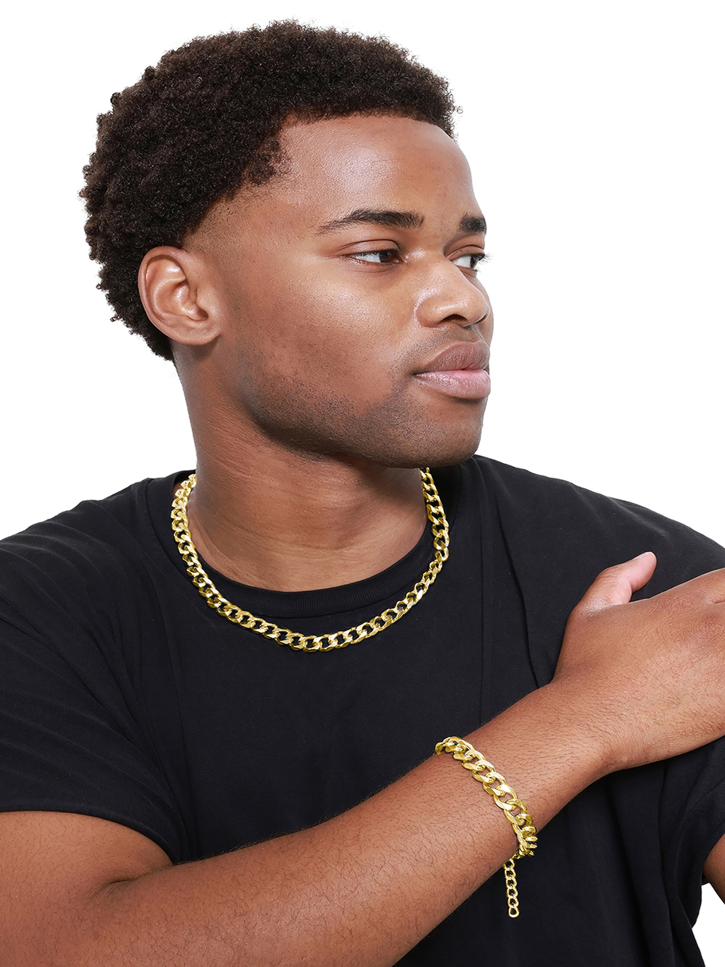 Heideman Schmuckset 'Tommy' in Gold: Vorderseite