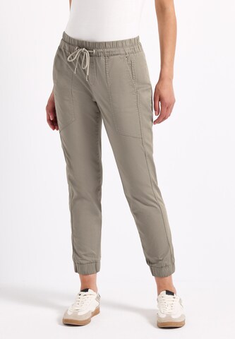STREET ONE Slimfit Hose in Beige: Vorderseite