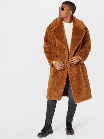 FREAKY NATION Between-Seasons Coat in Brown