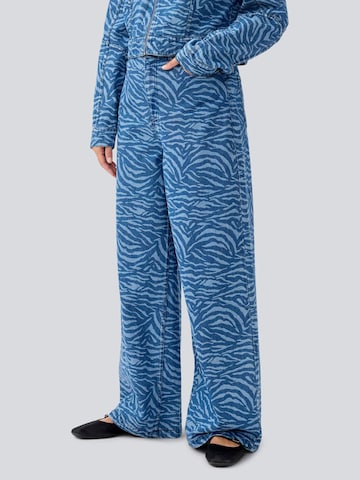 Wide leg Pantaloni 'Mase' di modström in blu: frontale