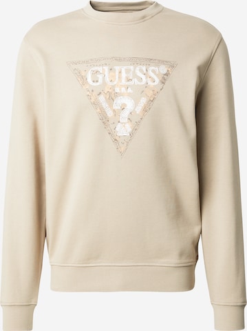 GUESS - Sweatshirt em cinzento: frente