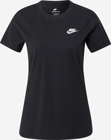 Nike Sportswear Shirt in Black: front