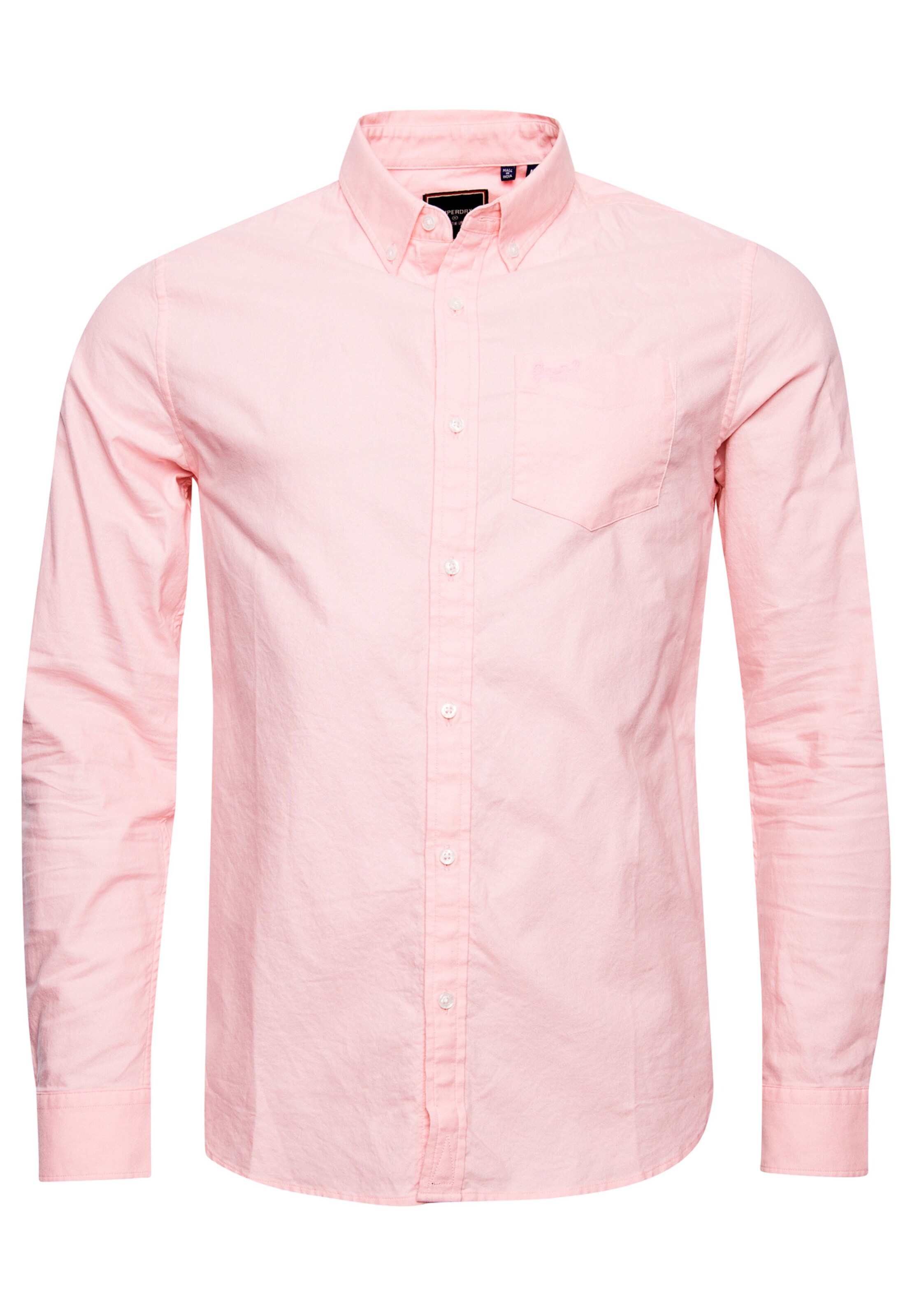 Männer Große Größen Superdry Hemd in Rosa - JY95138 Männer Große Größen Superdry Hemd in Rosa - JY95138