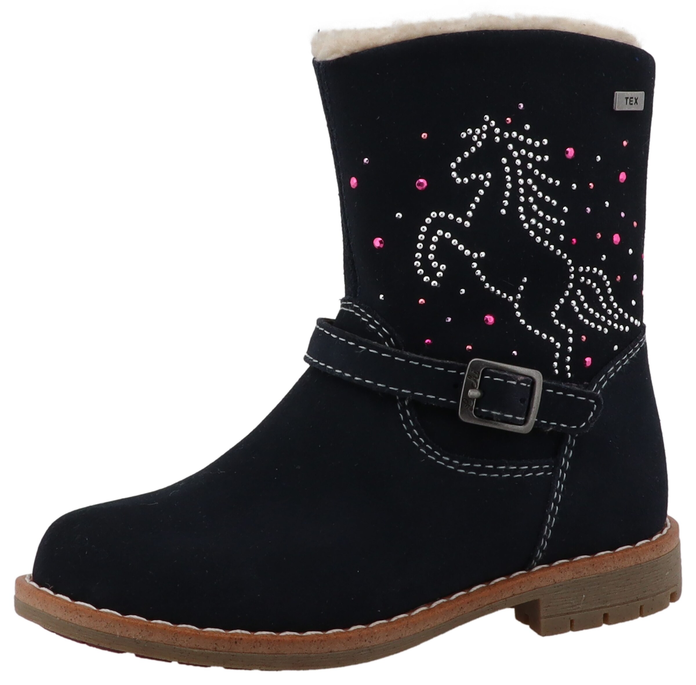 LURCHI Boots in Blue: front