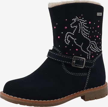 LURCHI Boots 'Freya' in Blue: front