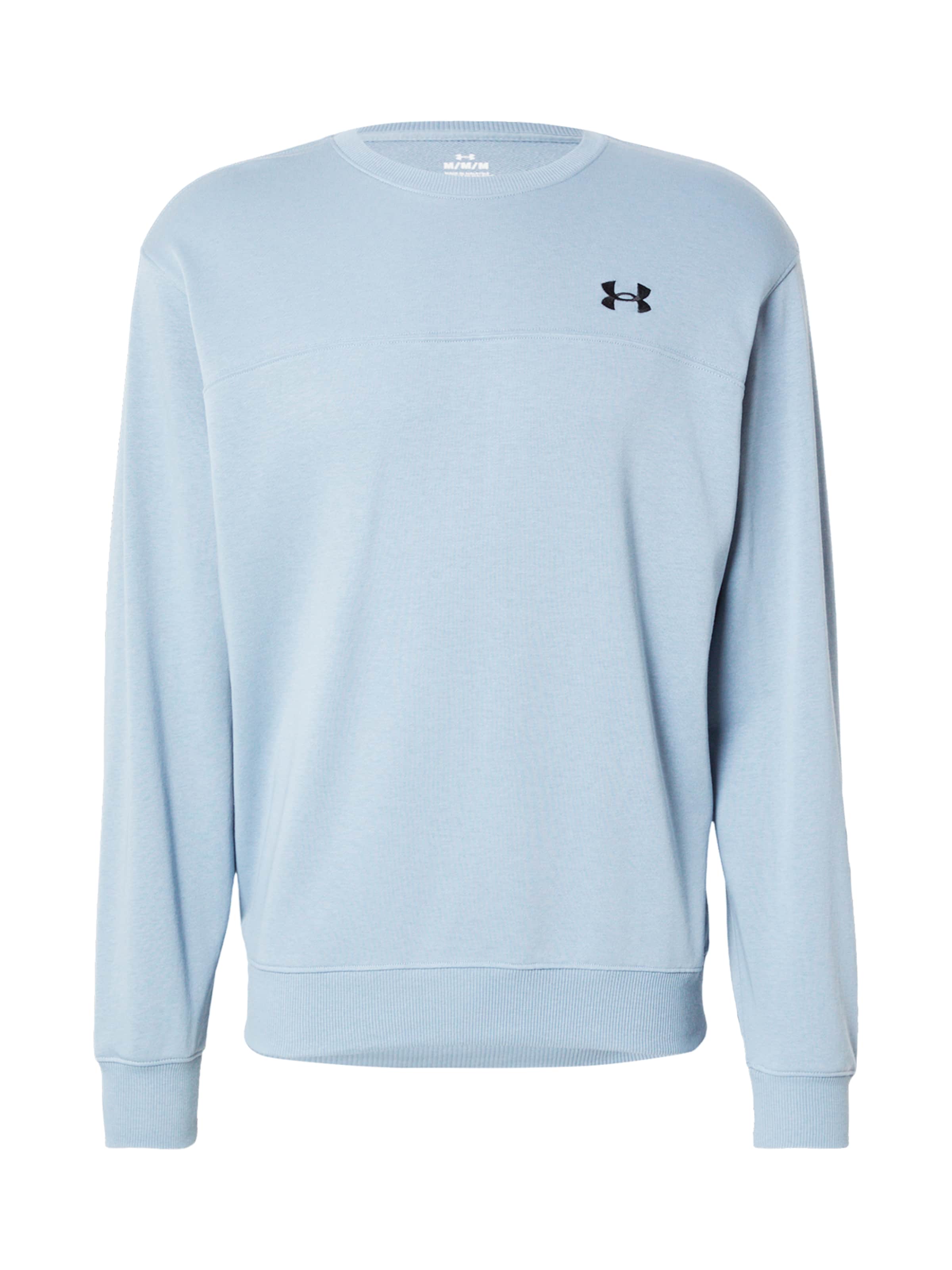 Hanorac sport 'Rival' de la UNDER ARMOUR pe albastru: față