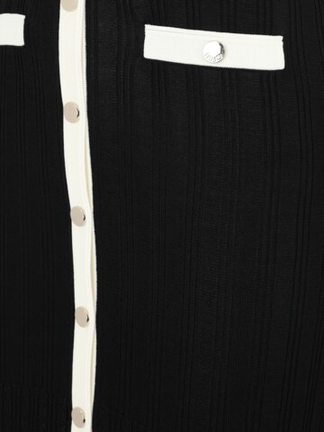 Liu Jo Pletena obleka | črna barva