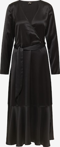 Robe-chemise DreiMaster Klassik en noir : devant