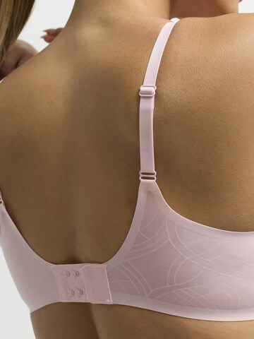 cfabPush-up Grudnjak 'Air Sense Comfort Light Push Up Bra' - roza boja