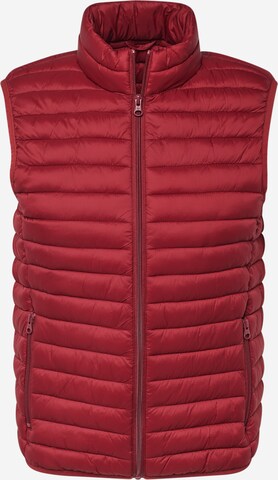 Gilet UNITED COLORS OF BENETTON en rouge : devant