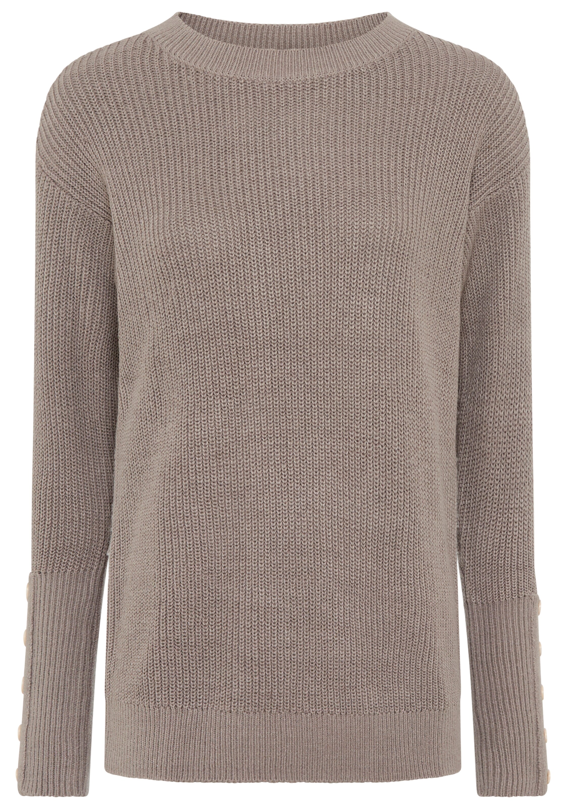 LAURA SCOTT Pullover in taupe, Produktansicht