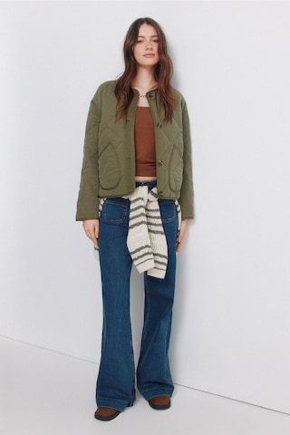 Springfield Tussenjas in Groen: voorkant