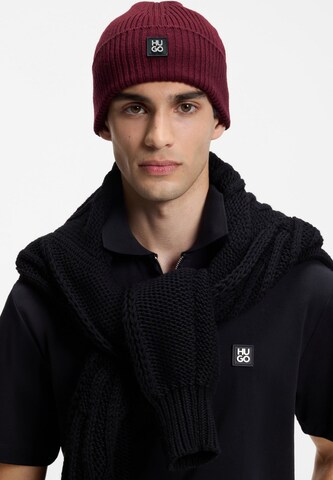 HUGO Beanie in Red