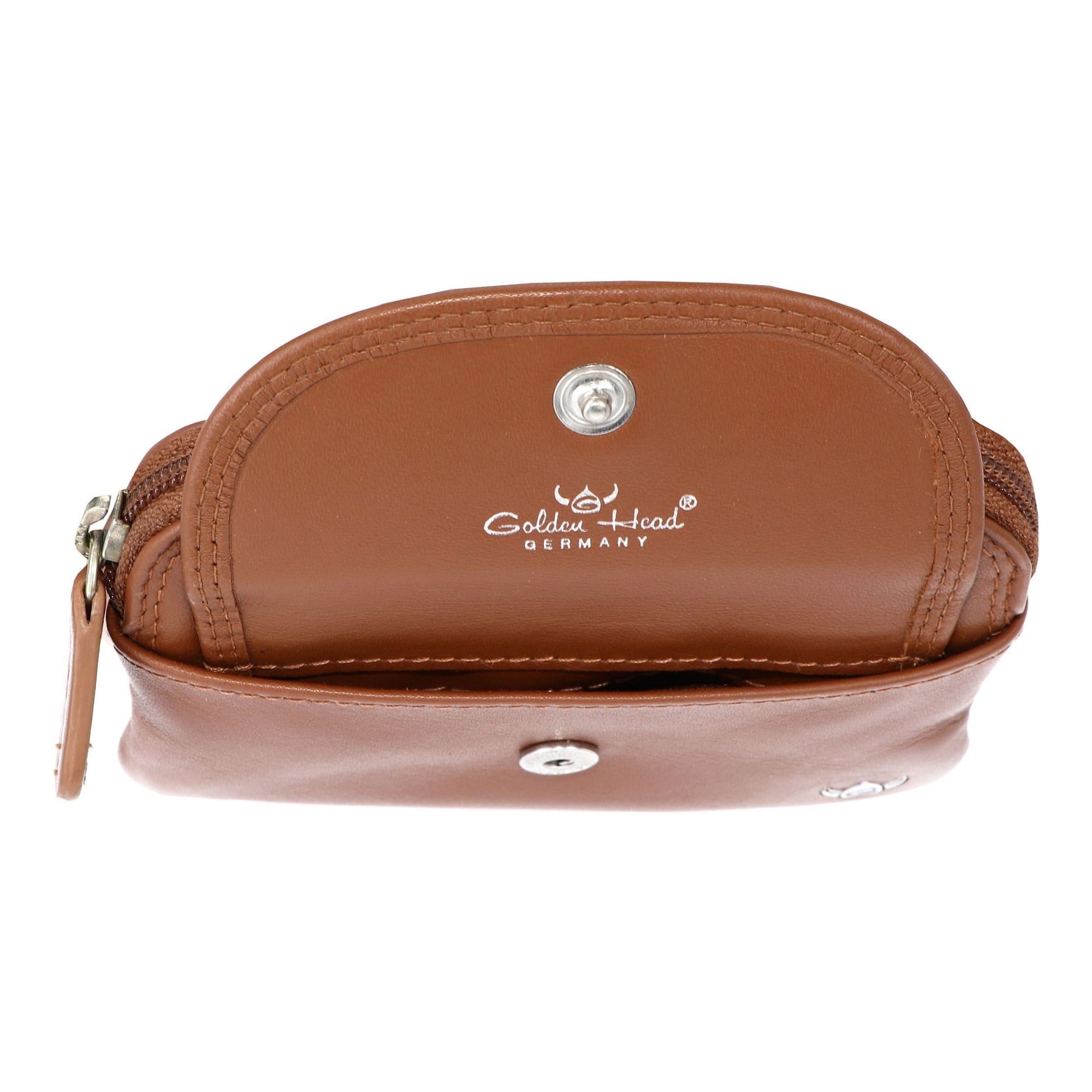 GOLDEN HEAD Etui in Braun