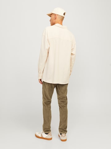 JACK & JONES Slimfit Chino 'JPSTMarco JJBasic' in Bruin