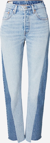 LEVI'S ® Regular Jeans '501 Jeans SpLiced' in Blauw: voorkant