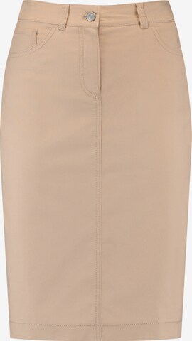 Jupe GERRY WEBER en beige : devant