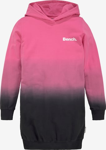 BENCH Sweatkleid in Pink: predná strana