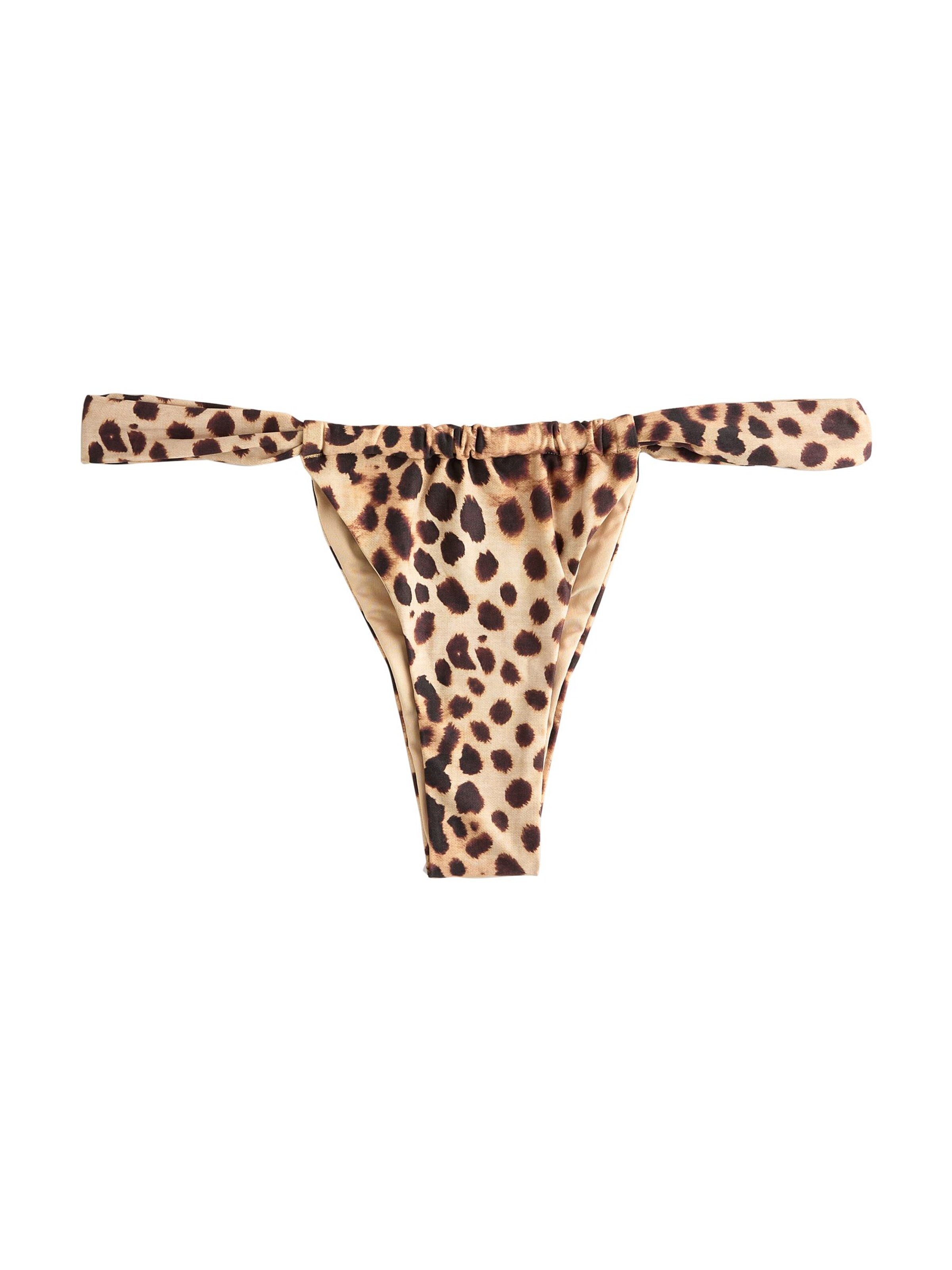 Next Bikinibroek in Bruin: voorkant