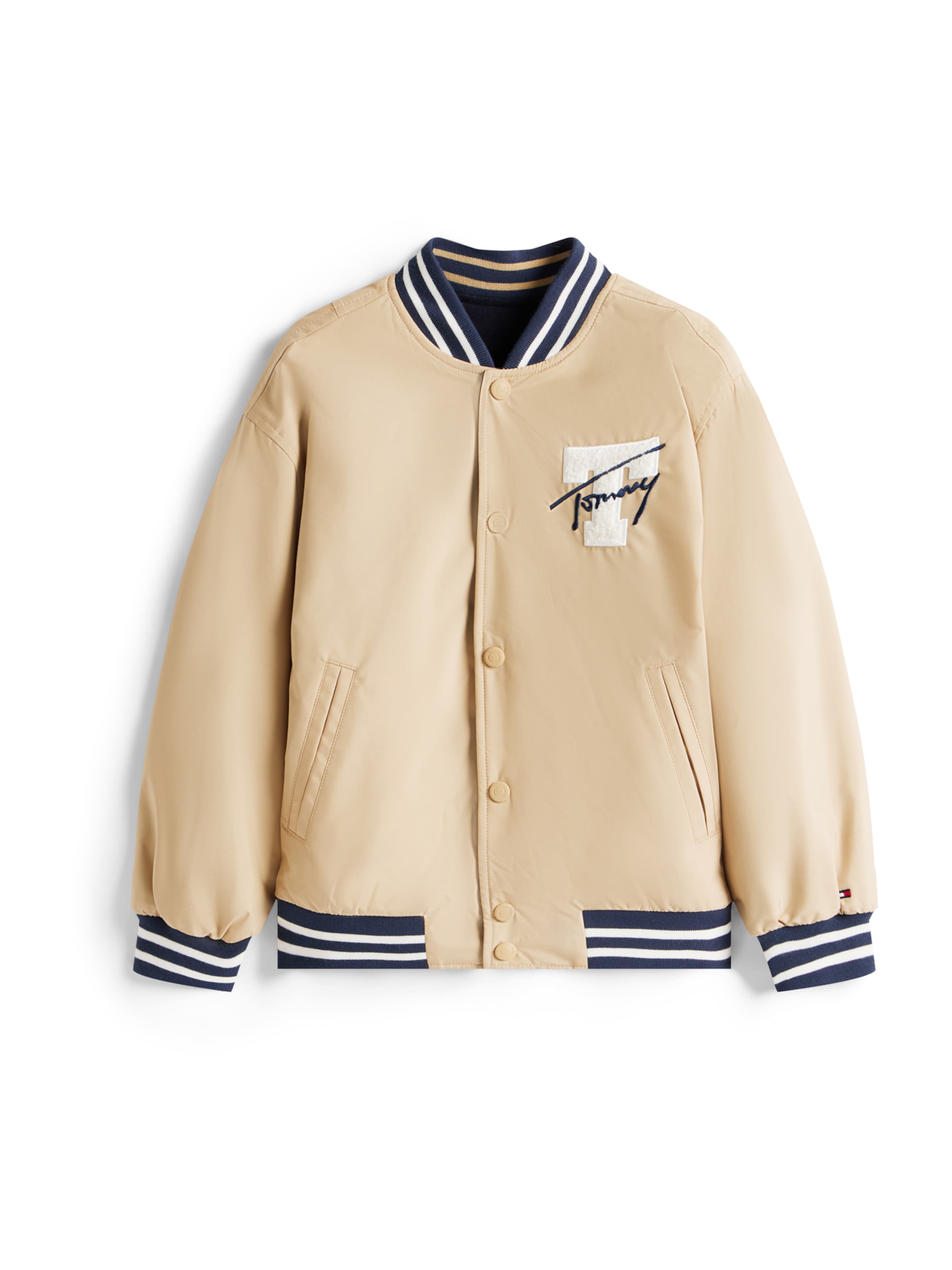 TOMMY HILFIGER Övergångsjacka i beige: framsida