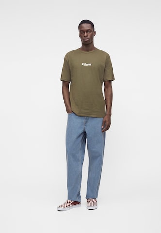 Volcom Koszulka 'LINEAR' w kolorze zielony