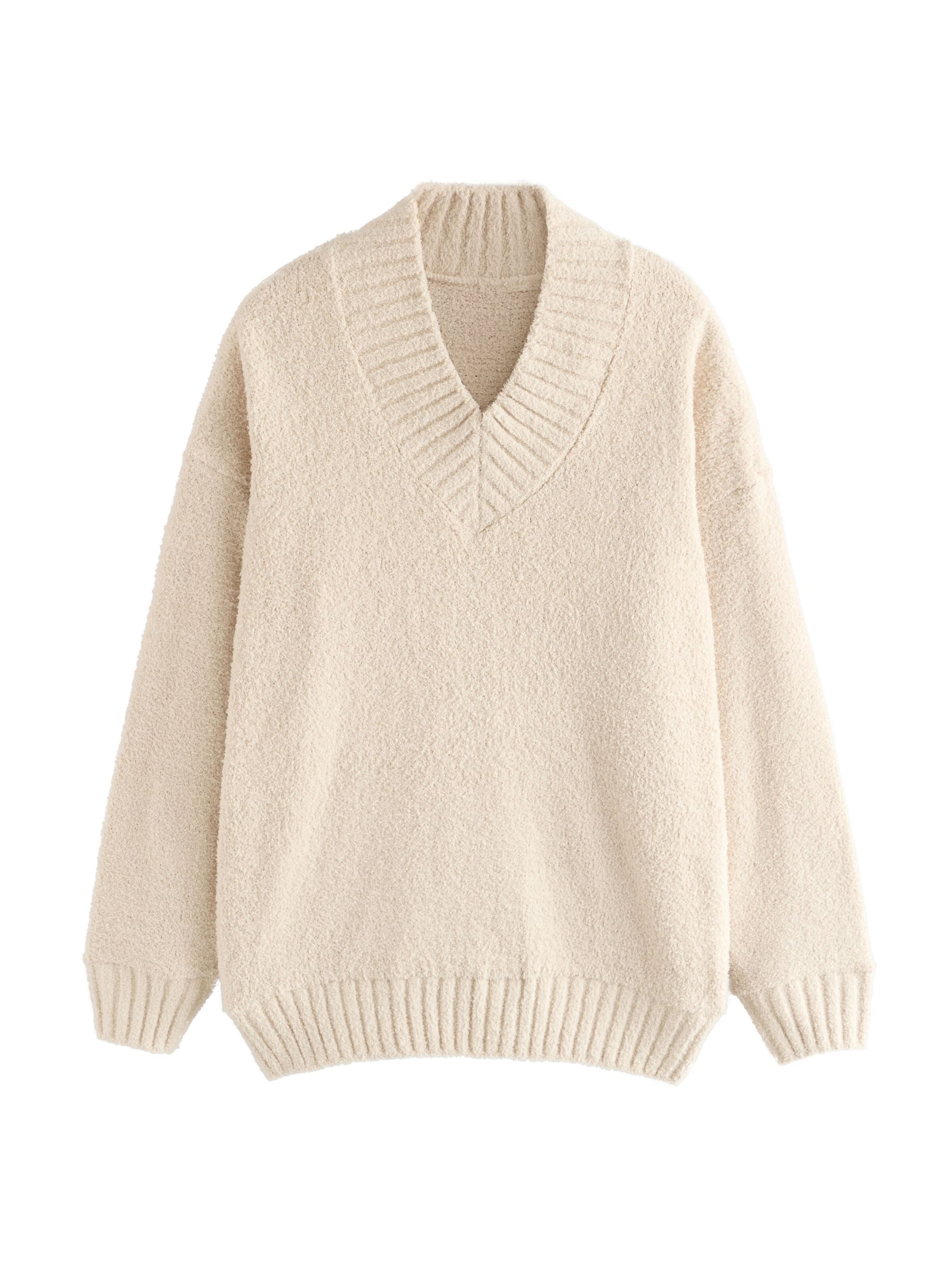 Next Πουλόβερ σε μπεζ: μπροστά