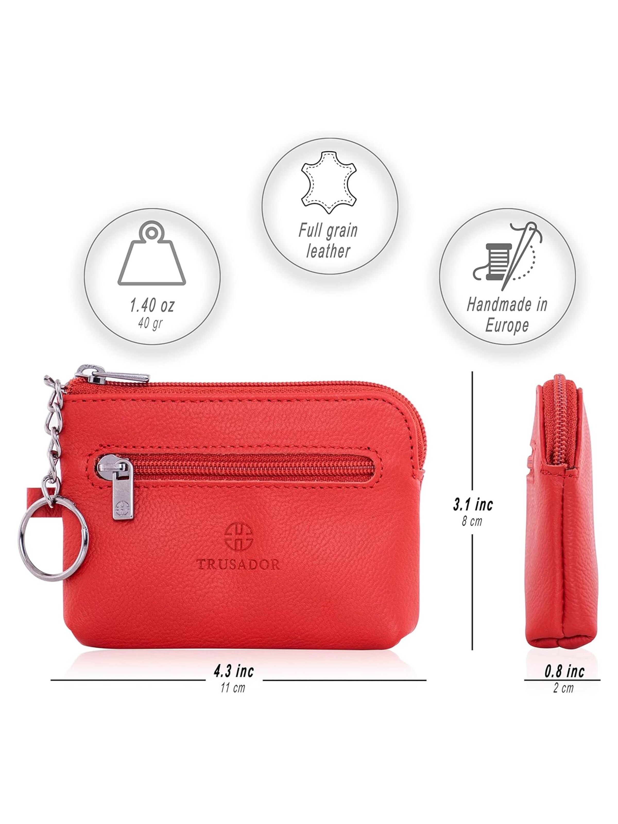 Trusador Key Ring 'Milano' in Red