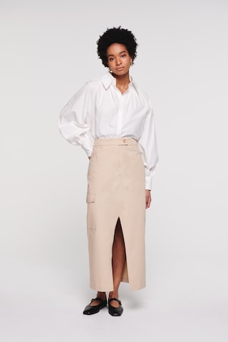 Aligne Skirt 'Hypnos' in Beige: front