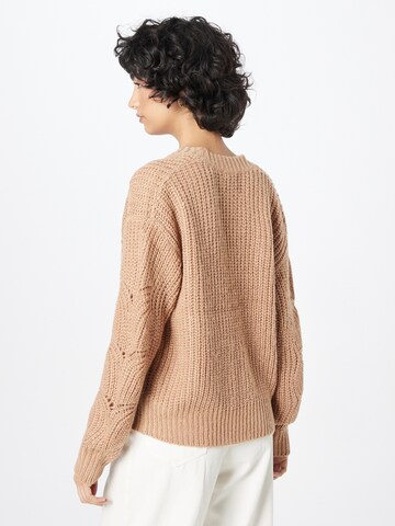 BLUE SEVEN Knit Cardigan in Brown