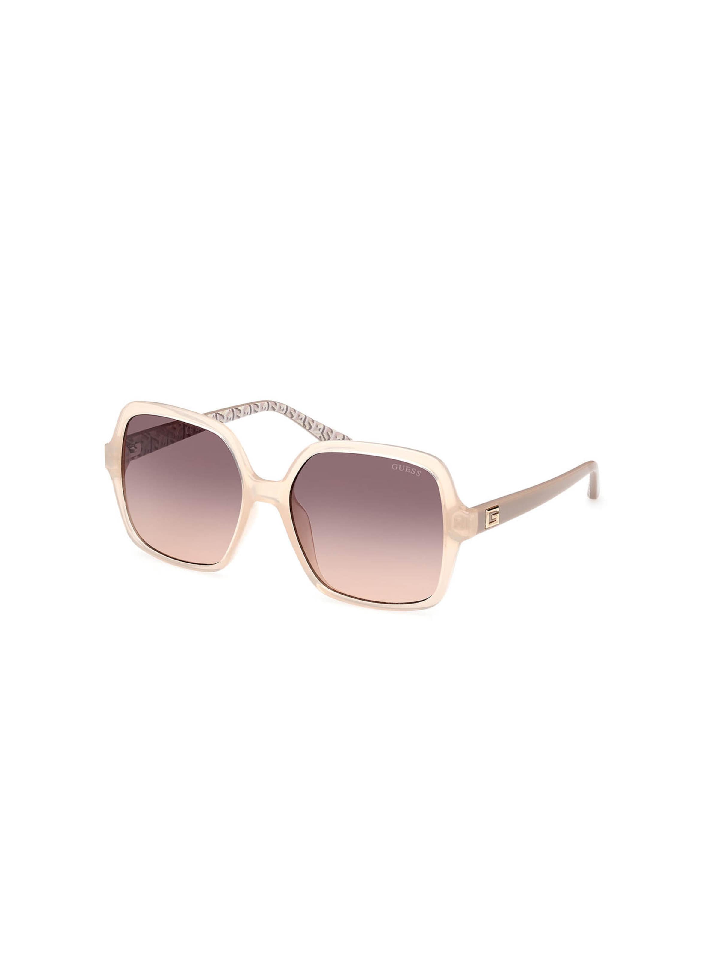 GUESS Sunglasses in Beige: front