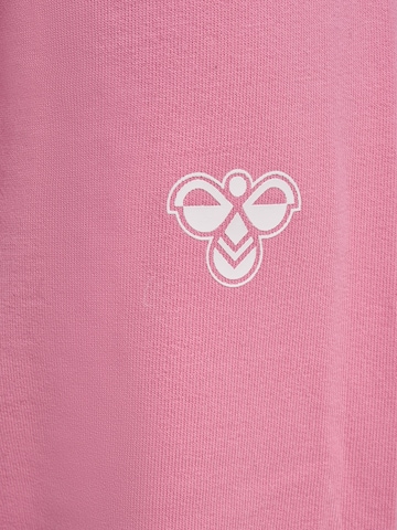 Hummel Tapered Sportbroek in Roze