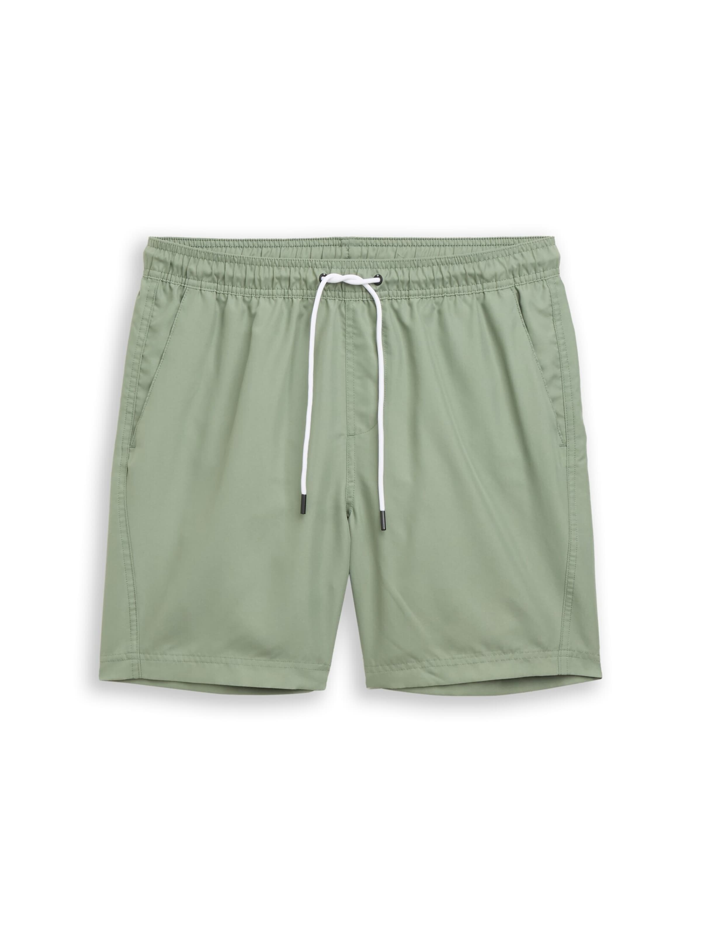 TOM TAILOR DENIM Swimming shorts in Green: front