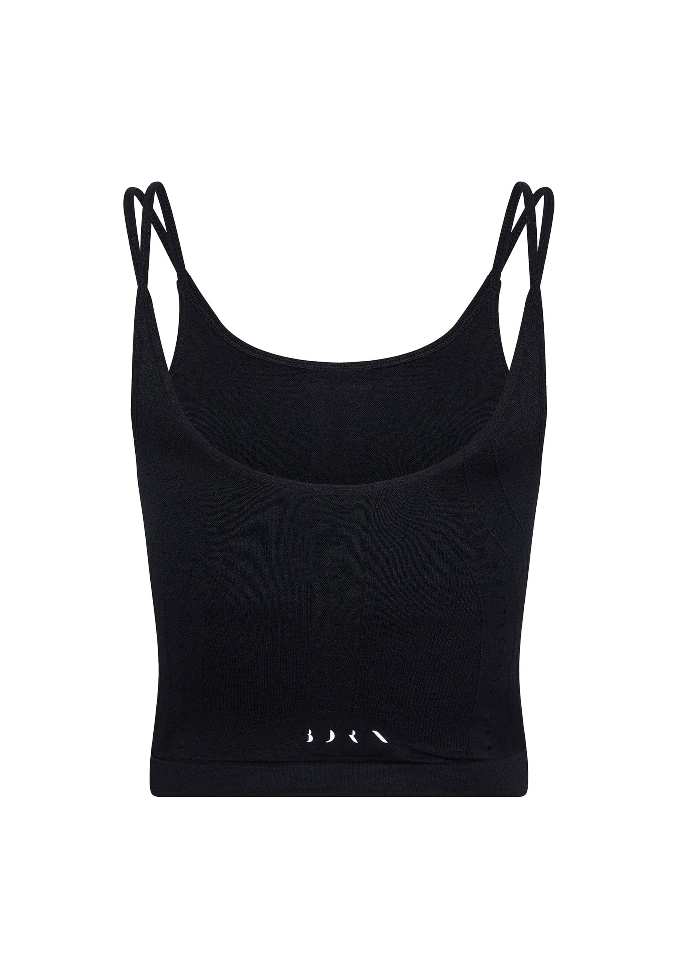 Born Living Yoga Sporttop 'Shantala' in Zwart