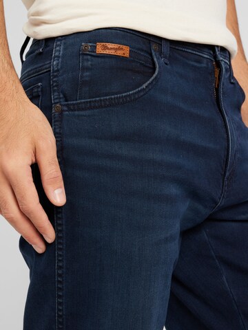 WRANGLER Úzky strih Džínsy 'TEXAS SLIM' - Modrá