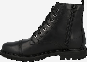 CLARKS Lace-Up Boots in Black