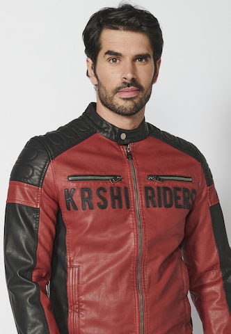 KOROSHI - Chaqueta de entretiempo en rojo