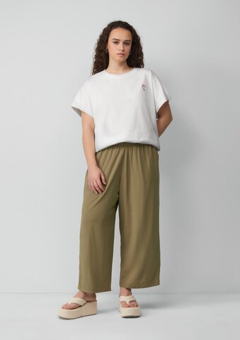 T-shirt QS en blanc