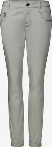 STREET ONE Hose im Casual Fit in Grün: Vorderseite