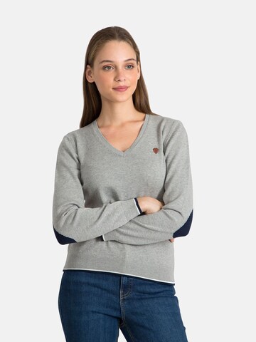 Pulover de la Jacey Quinn pe gri