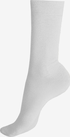 Calzino 'Liz' di KUNERT in bianco: frontale