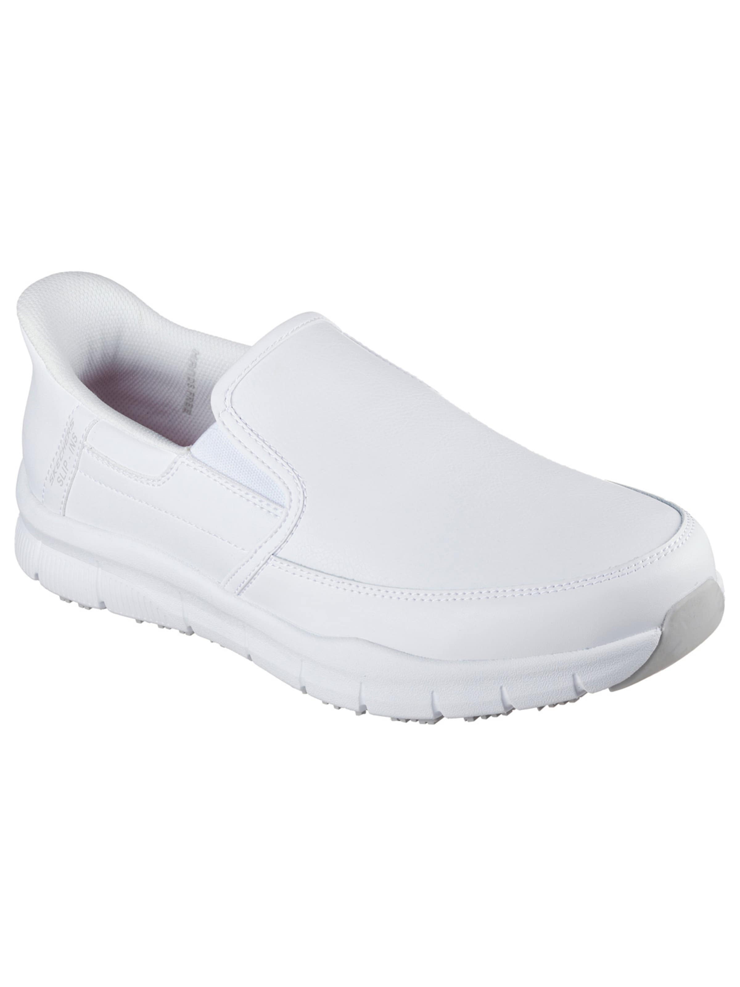 SKECHERS Flats 'Freizeitschuhe Nampa Slip In' in White: front