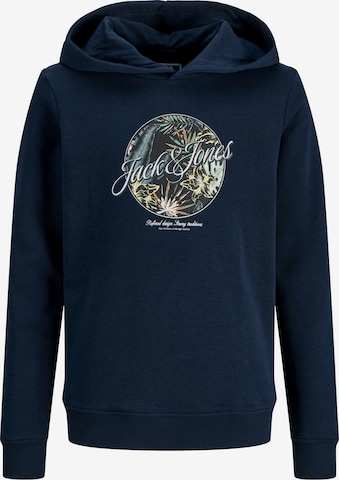 Felpa 'Honolulu' di Jack & Jones Junior in blu: frontale