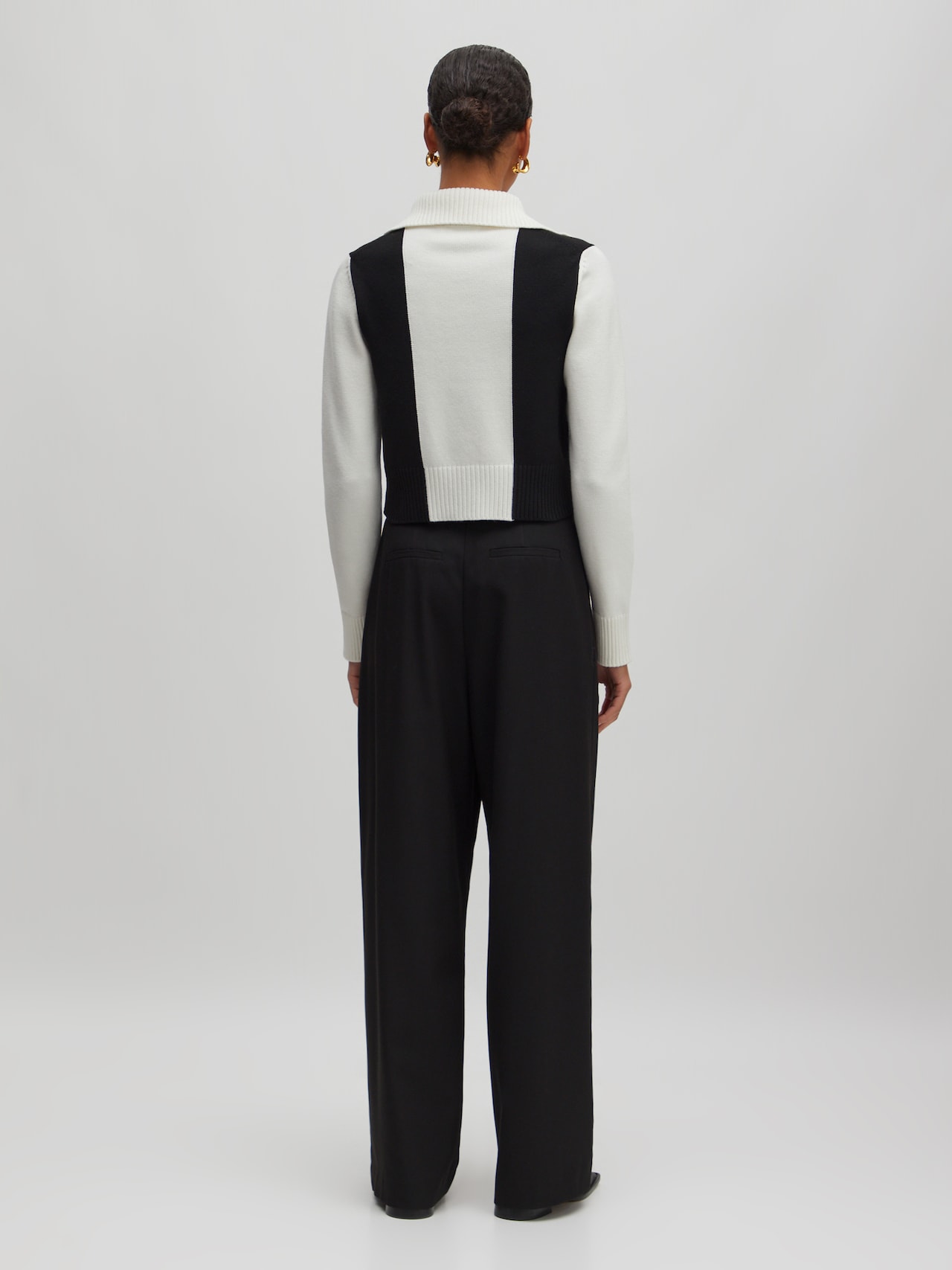 EDITED Produkte Strickjacke 'Uli' schwarz