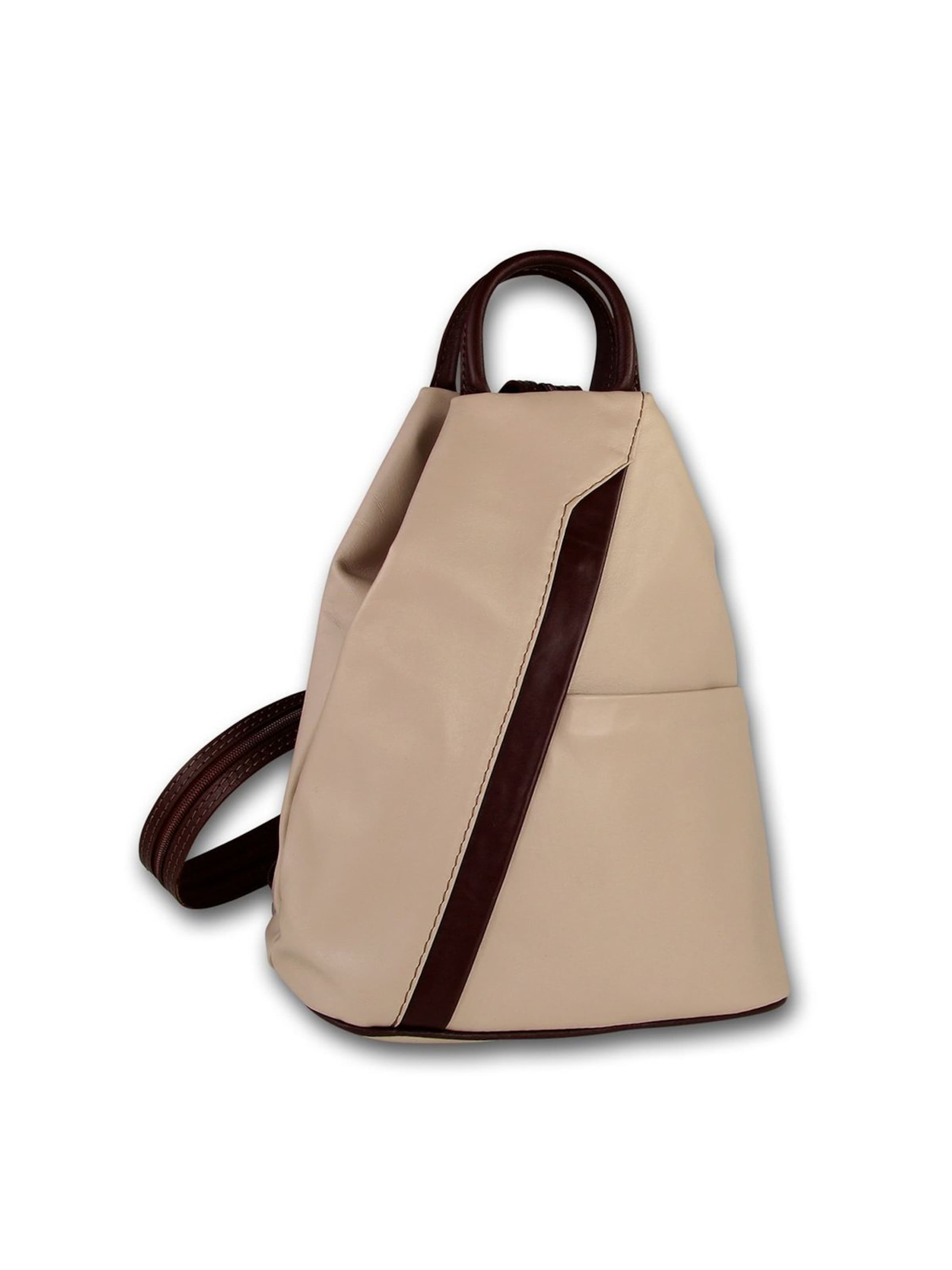 Sac à dos Toscanto en rose : devant
