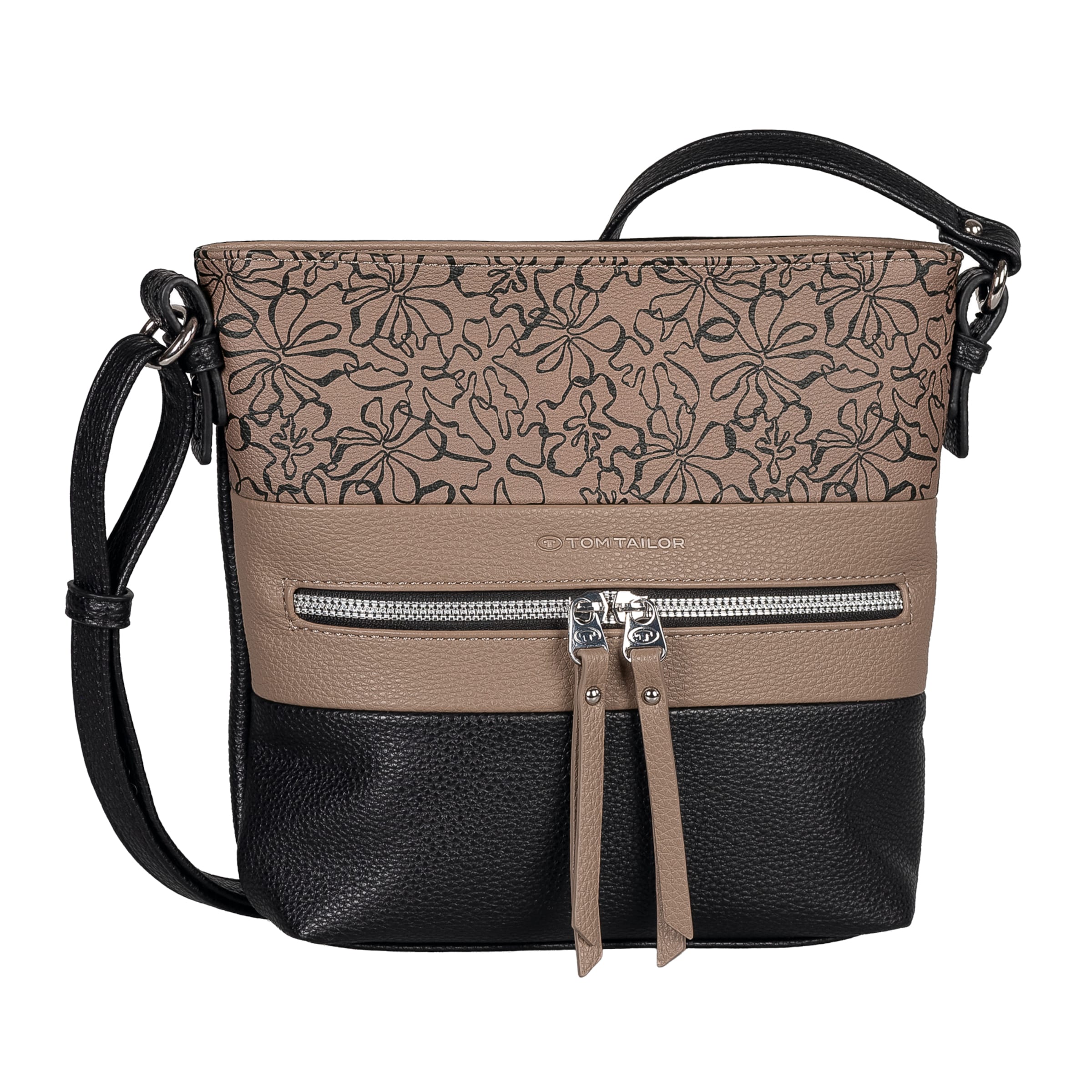 TOM TAILOR Crossbody Bag in Bronze: front