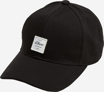 Casquette s.Oliver en noir : devant