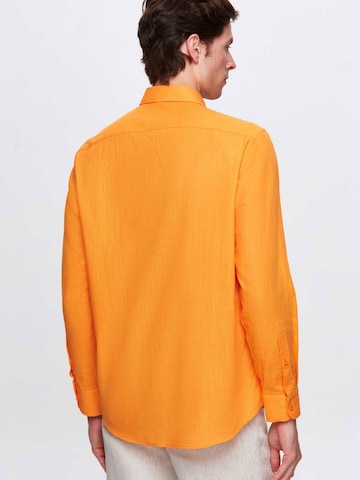 D’S Damat Klasický střih Tričko – oranžová