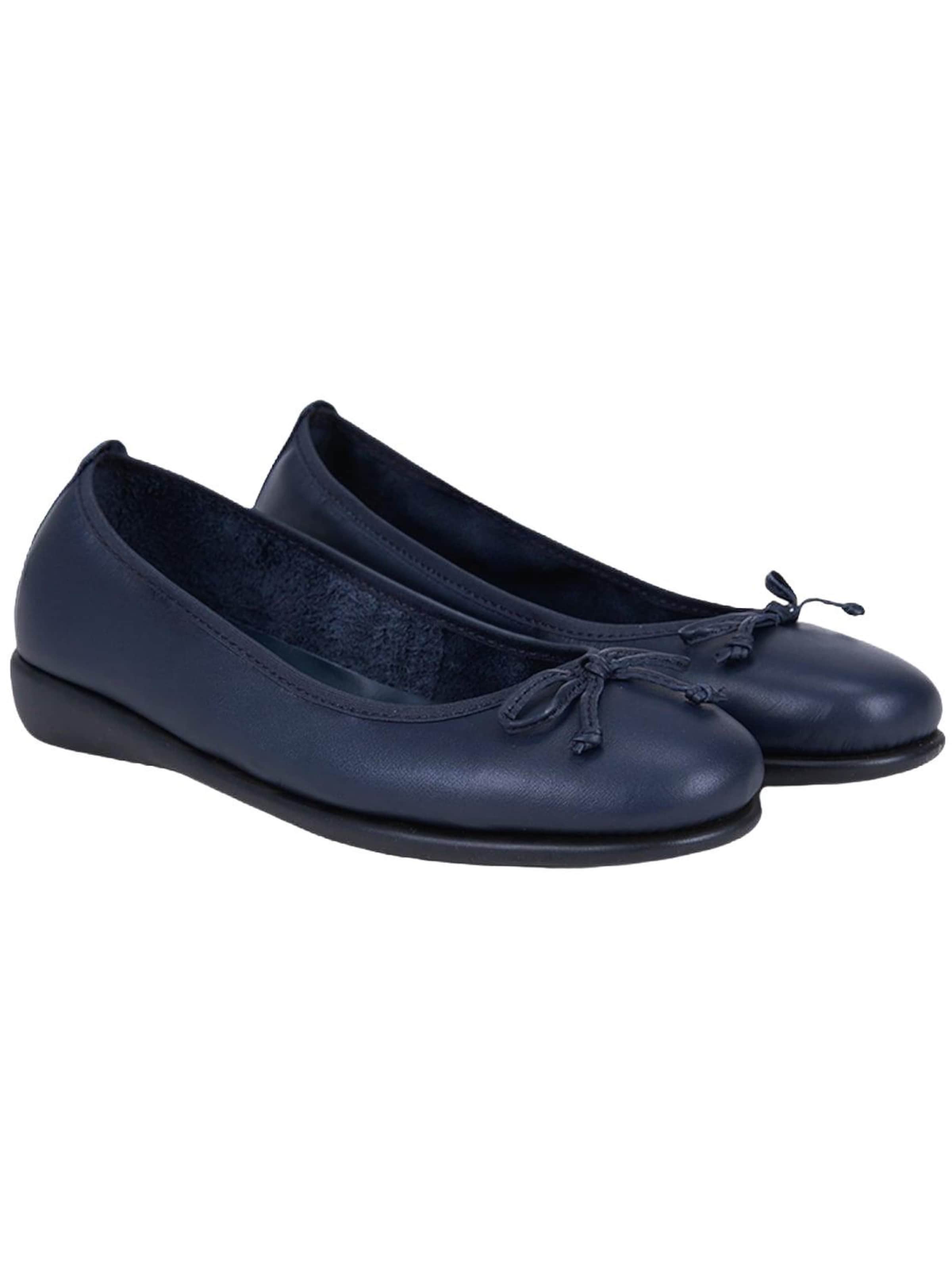 Desa - Bailarina 'DESA Damen DesaComfort Ballerinas aus Leder mit Schleifendetail' en azul